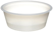 Dart P150N 1.5 oz Translucent PS Portion Container (Case of 2500)