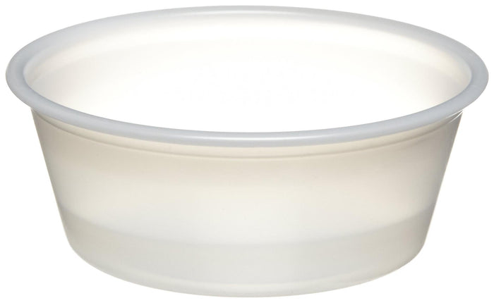 Dart P150N 1.5 oz Translucent PS Portion Container (Case of 2500)