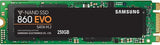 860 EVO SSD 250GB - M.2 SATA Internal Solid State Drive with V-NAND Technology (MZ-N6E250BW)