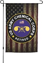 US Chemical Corps Retired Double Sided Flag Outdoor Indoor Lightweight Garden Decor91
