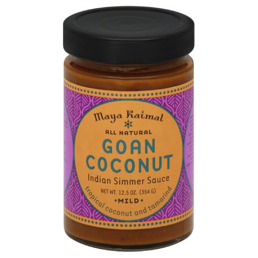 Goan Coconut Curry 12.50 Ounces (Case of 6) by Maya Kaimal – 12.5 Ounce (Pack of 6), Pack of 6, Model 891756000778
