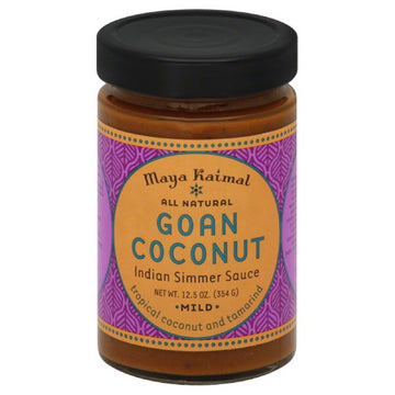 Goan Coconut Curry 12.50 Ounces (Case of 6) by Maya Kaimal – 12.5 Ounce (Pack of 6), Pack of 6, Model 891756000778