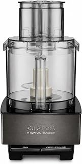 Cuisinart Food Processor 14-Cup Vegetable Chopper for Mincing, Dicing, Shredding, Puree & Kneading Dough, Black Stainless, DFP-14BKSY