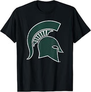 Michigan State MSU Spartans Distressed Primary T-Shirt