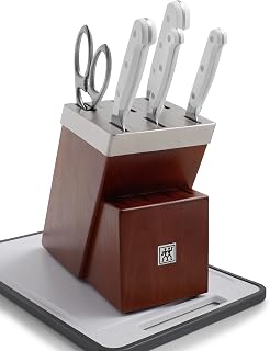 ZWILLING Pro Le Blanc 7-pc Self-Sharpening Knife Block Set