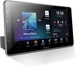 PIONEER DMH-WT8600NEX 10.1" HD Touchscreen Floating Display Car Stereo | Digital Multimedia Receiver, Wireless CarPlay & Android Auto, Amazon Alexa Built-In, Bluetooth, FLAC, Backup Cam, HD Radio