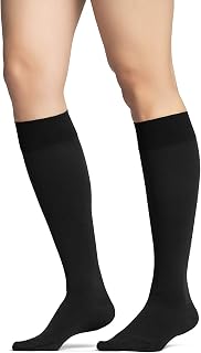 JOBST Maternity Opaque Compression Knee High Stockings, Closed Toe, 15-20 mmHg Moderate Support for Swollen Legs During Pregnancy