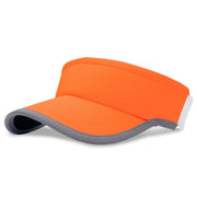 Womens Lightweight Performance Running Reflective Visor by Headsweats – One Size, Polyester, Hi Viz Orange Reflective, Model 7703 Reflective