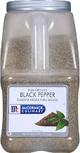 McCormick Culinary Pure Ground Black Pepper, 5 lb (Pack of 3)