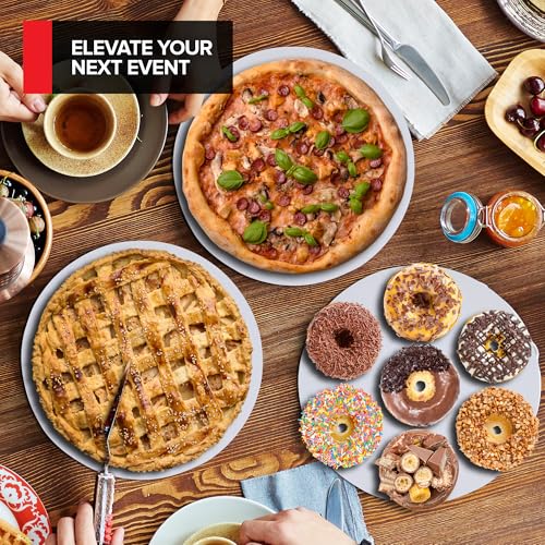 Stock Your Home 1 / 12" Inch / White Cake & Pizza Circles