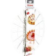 Cake Cooling Rack For Cooling Down Freshly Baked Cakes by Westmark – 12.6" Diameter, Polystyrene, White, Model 31432270