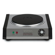 1300-Watt Portable Single Burner by Waring – Single, Stainless Steel, Black/Stainless, Model SB30