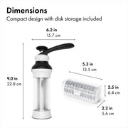 OXO Negro / 100 (Pack of 2) / Cookie Press Cookie Cutters