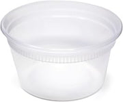 Newspring 12 oz YL2512 DELItainer Clear Round Deli Container Combo Pack 240/CS