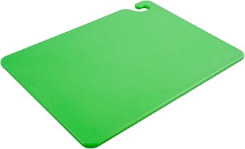 San Jamar CB152012GN 20" Width x 15" Height x 1/2" Depth, Green Cut-N-Carry Cutting Board