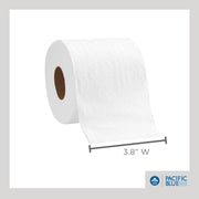 Blue Select 2-Ply Embossed Toilet Paper by Georgia-Pacific – 80 Count (Pack of 1), Paper, White, Pack of 80, Model 18280/01