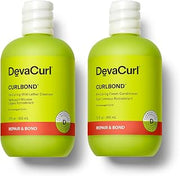 DevaCurl CurlBond Re-Coiling Mild Lather Cleanser and Conditioner, 12 fl oz | Bundle