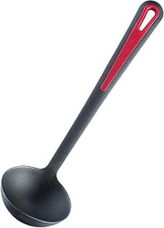 Westmark Germany Non-Stick Thermoplastic Soup Ladle, 12.4-inch (Red/Black)