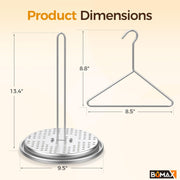 BQMAX Turkey Fryer Rack Kit, Stainless Steel, Silver