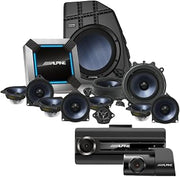Alpine PSS-TSLA-21Y 13-Speaker Sound System with DVR-C310R Dashboard Camera