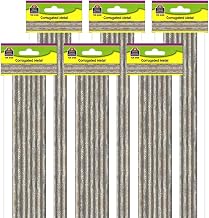 TEACHER CREATED RESOURCES TCR3428-6 Corrugated Metal Border Trim - 6 Each