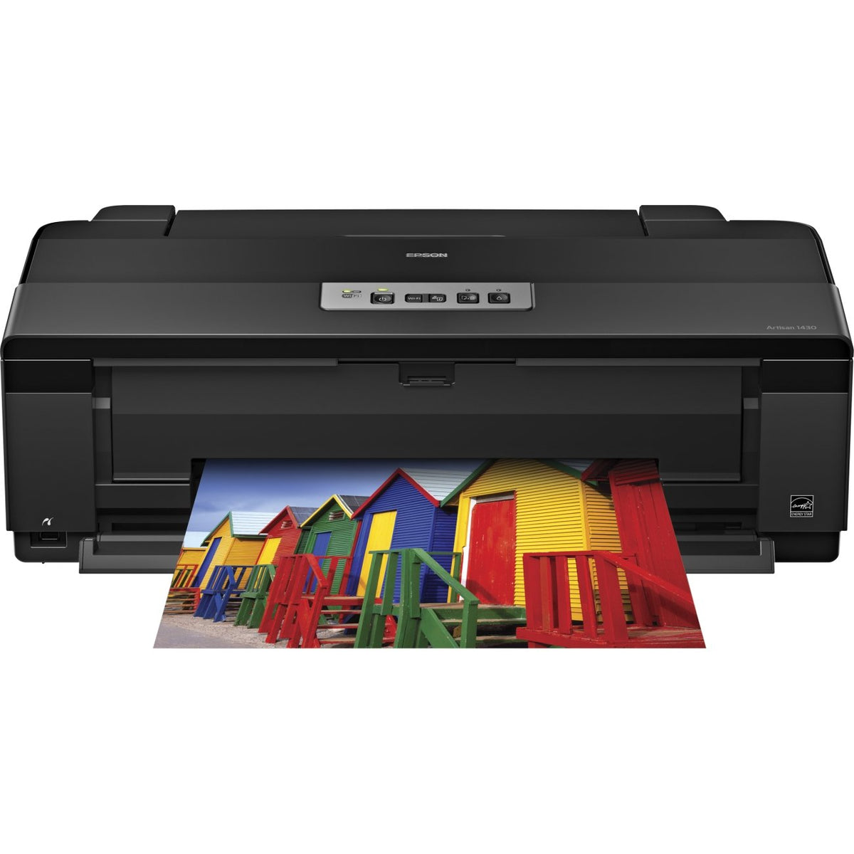 Wireless Color Wide-Format Inkjet Printer (C11CB53201) by Epson – Plastic, Black, Model Artisan 1430