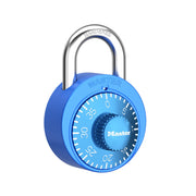Master Lock Blue / 1 / 1 Pack Combination Padlocks