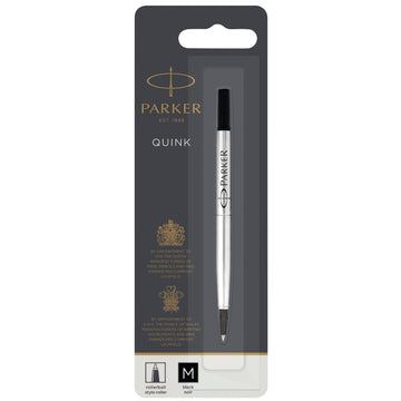 Refill for Parker Roller Ball Pens – 1 Count (Pack of 1), Black, Model 1950323