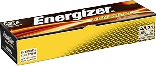 Energizer Industrial AA Alkaline Batteries, 24 Count (Pack of 6)