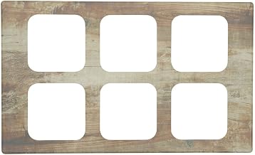 HUBERT Cold Food Tile 1/6 Size Reclaimed Wood Melamine Cold Tile - 21" L x 12 3/4" W