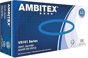 Tradex Vinyl Gloves, Powdered Multi-Purpose, Large