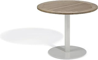 Travira 36" Round Bistro Table - Tekwood Vintage