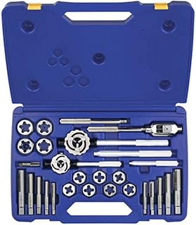 IRWIN TAP + DIE 25PC SET FRACTIONAL HEX