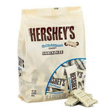 Cookies 'n' Creme Snack Size Bars by HERSHEY'S – 31.9 Ounce (Pack of 1), White with Brown Speckles, Model COST537348