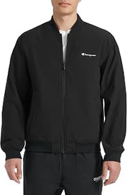Champion Men's Soft Shell Sport Bomber Jacket With Logo