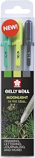 SAKURA Gelly Rolls-Moonlight, Acrylic, Botanic Shades, Set of 3