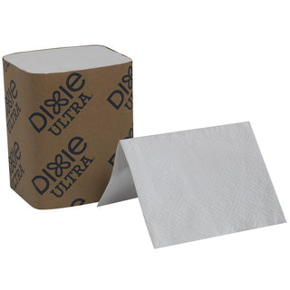 Dixie Ultra 32006 Interfold Napkin Refills Two-Ply by Georgia-Pacific – 9.88" Length x 6.5" Width, Paper, White, Model GPC32006