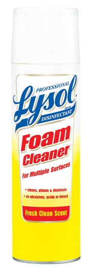 Lysol Professional Foam Cleaner Multi Surface Spray 24 Fl Oz (Pack of 12)