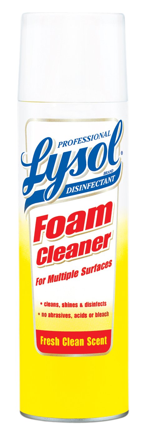 Lysol Professional Foam Cleaner Multi Surface Spray 24 Fl Oz (Pack of 12)