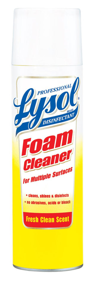 Lysol Professional Foam Cleaner Multi Surface Spray 24 Fl Oz (Pack of 12)