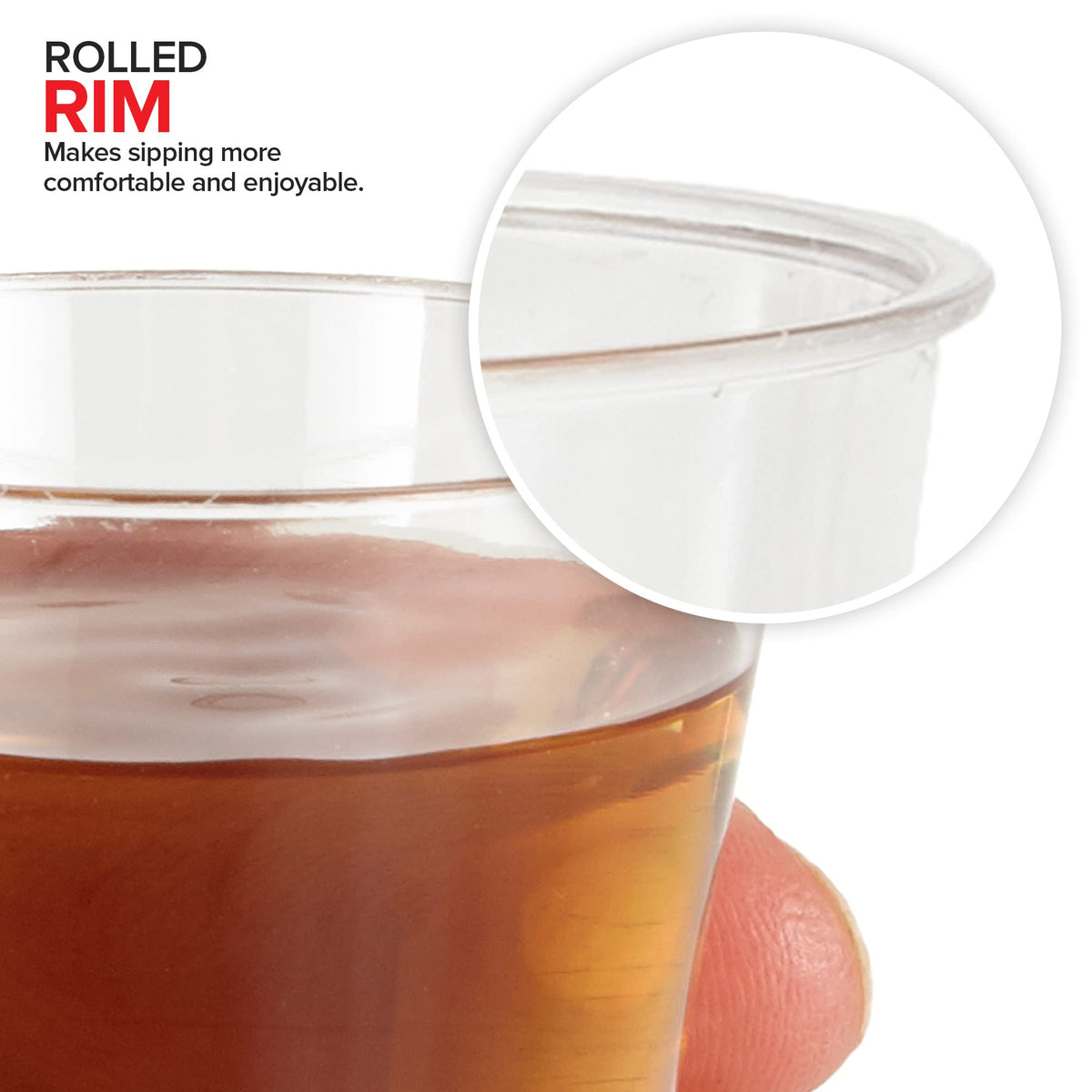 Stock Your Home 250 Pack / 2.0 ounces / Clear Shot Glasses