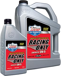 Lucas Oil SAE 20W-50 Racing Motor Oil/1x1/5 Gallon Pail