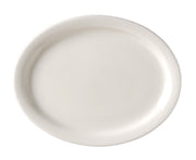 Vista NR Platter by Vertex China – Bone White, Pack of 24, Model VNR-12