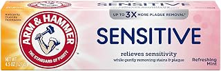 Arm & Hammer Sensitive Teeth & Gums Toothpaste 4.5 oz (Pack of 5)