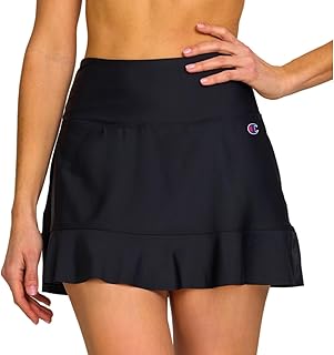 Champion Women's Swim Skirt, High Waisted Tummy Control Bathing Suit Bottom