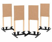 Modern Innovations 8 / 4 Count Pack of 2 / Brown Targets & Accessories