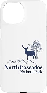 North Cascades - Funny Nature Mother's Father's Day Birthday Case for iPhone 15