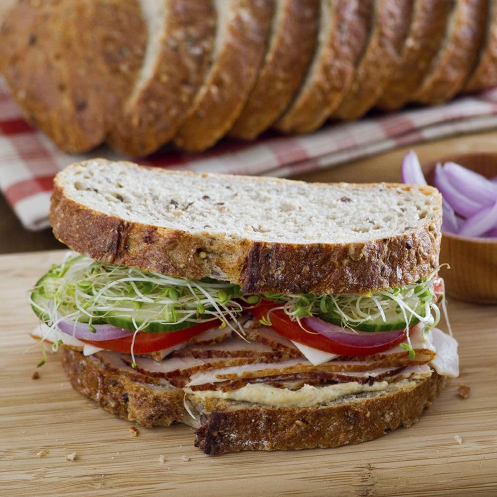 Labrea Bakery Whole Grain Bread Loaf by La Brea Bakery – 21.5 oz", Pack of 12