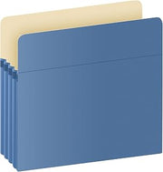 Pendaflex Expanding Desk File, Letter Size, Blue, Each (1524E BLU)