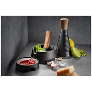 X-PLOSION 3-in-1 Spice and Herb Kit by GEFU – One Size, Cast Iron, Black, Model 34651